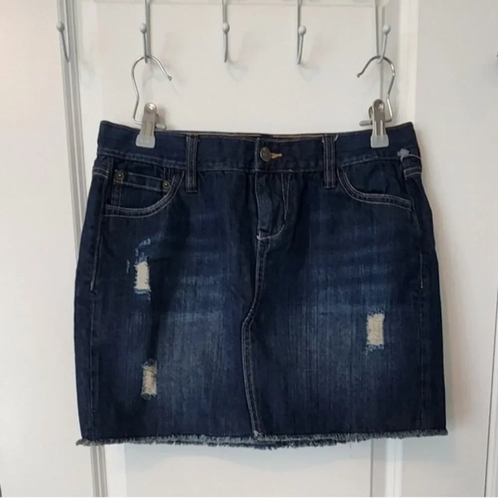 Old Navy Jean Skirt Size 6